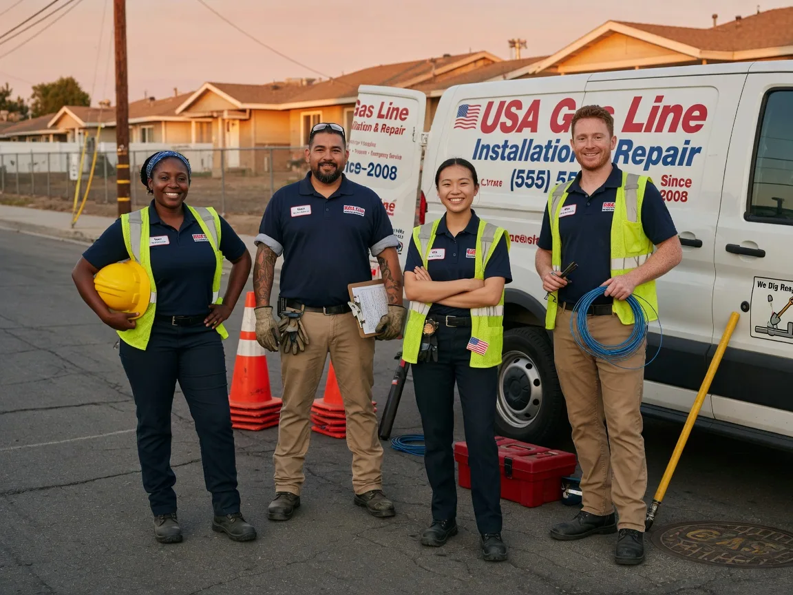 Gas Line Installation company in Baldwyn, MS